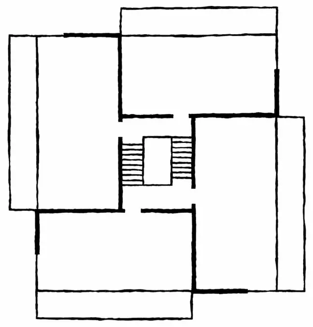 Pinwheel layout