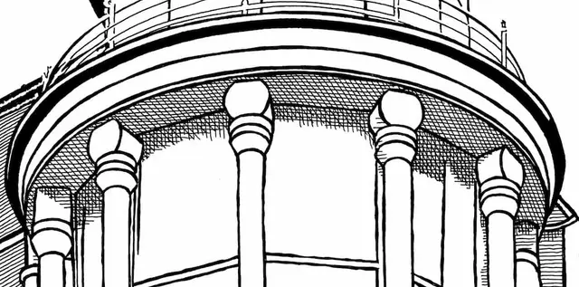 Illustration of modern capital