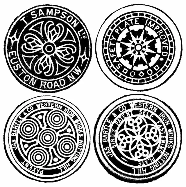 Illustration of Coal-hole covers