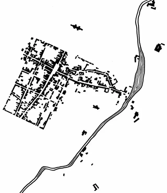 Huntly, Aberdeenshire, planned as a new town in 1769